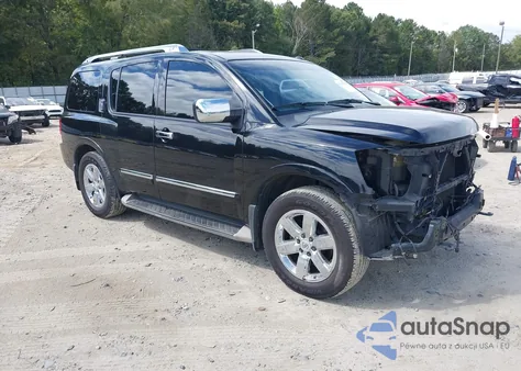 2014 Nissan Armada Platinum from USA, damaged, VIN 5N1BA0NF5EN608217